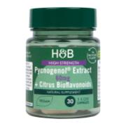 Holland & Barrett Pycnogenol 60mg 30 Capsules
